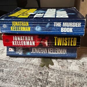 Jonathan Kellerman Book Set - Blue, Red, Yellow